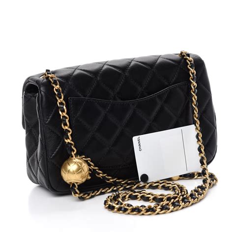 chanel lay pearly flap bag|CHANEL Lambskin Quilted Mini Pearl Crush Flap .